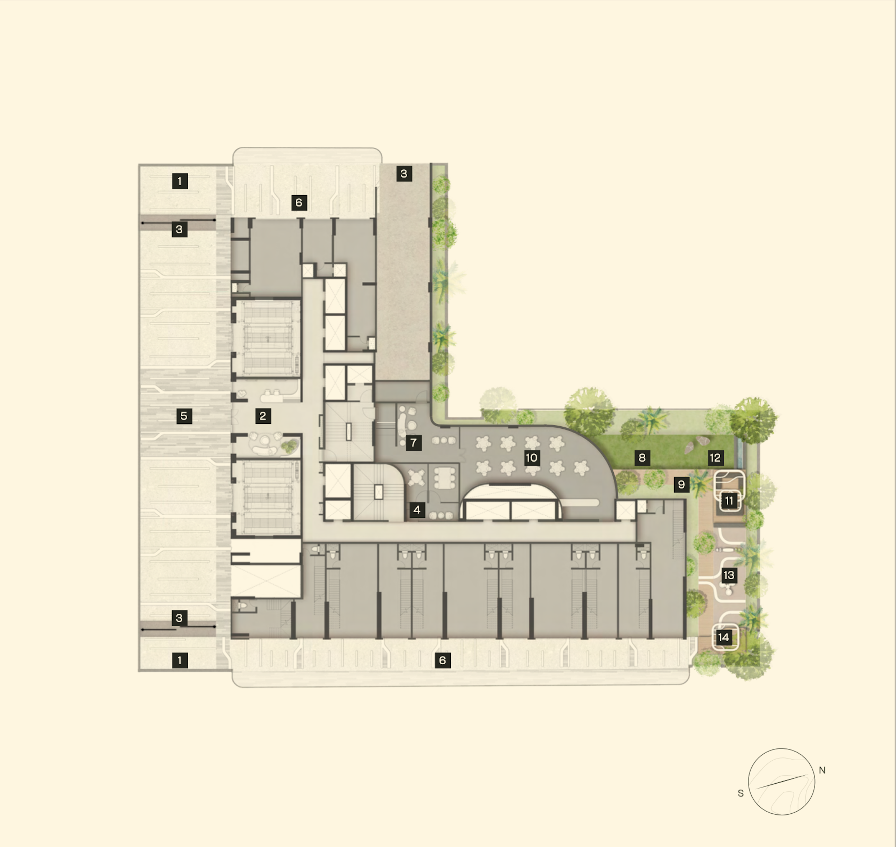 Ground Floor Amenities